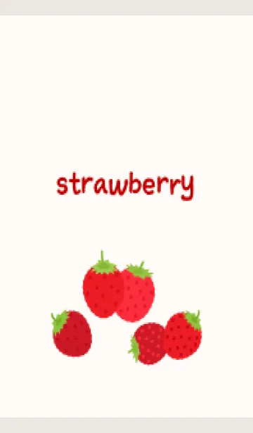 [LINE着せ替え] 野イチゴ3 ベージュと灰色の画像1