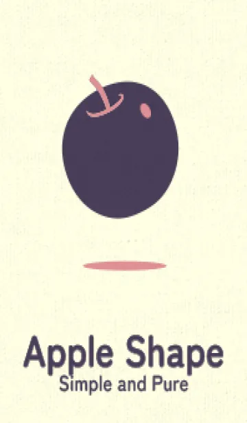 [LINE着せ替え] りんご型のきせかえ オールドローズの画像1