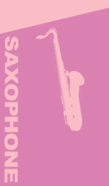 [LINE着せ替え] Saxophone CLR オーキッドピンクの画像1