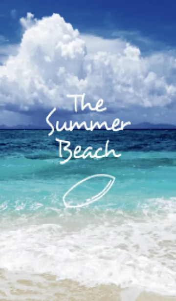 [LINE着せ替え] ザ サマー ビーチ 19の画像1