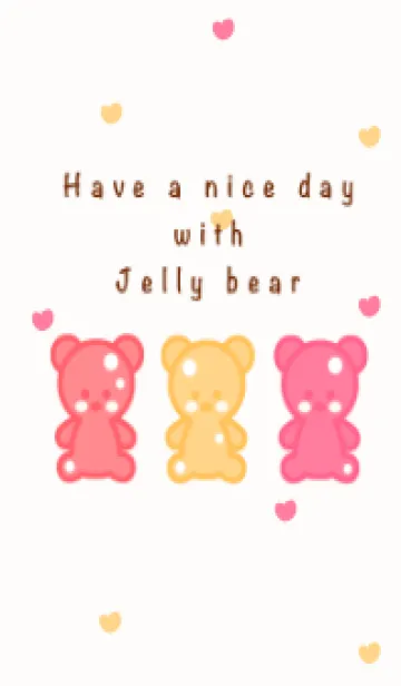 [LINE着せ替え] Sweet jelly bearの画像1