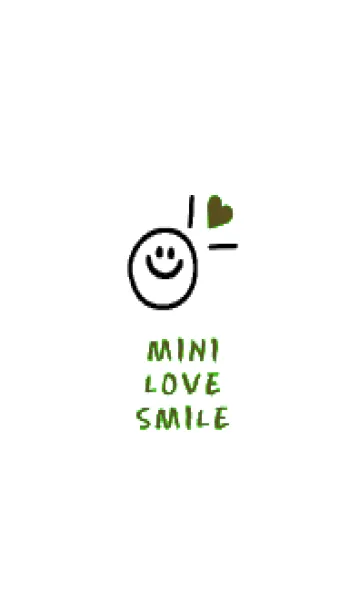 [LINE着せ替え] ミニ ラブ スマイル 301の画像1