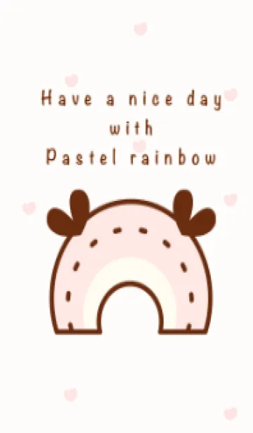 [LINE着せ替え] Pastel rainbow theme :)の画像1