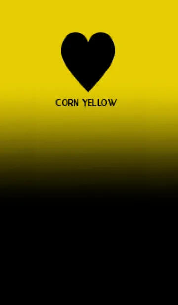 [LINE着せ替え] Black & Corn Yellow Theme V.5 (JP)の画像1