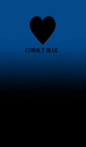 [LINE着せ替え] Black & Cobalt Blue Theme V.5 (JP)の画像1
