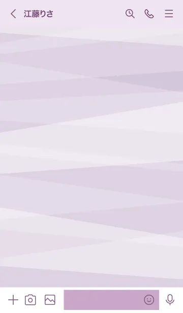 [LINE着せ替え] 面構成 パープル5の画像2