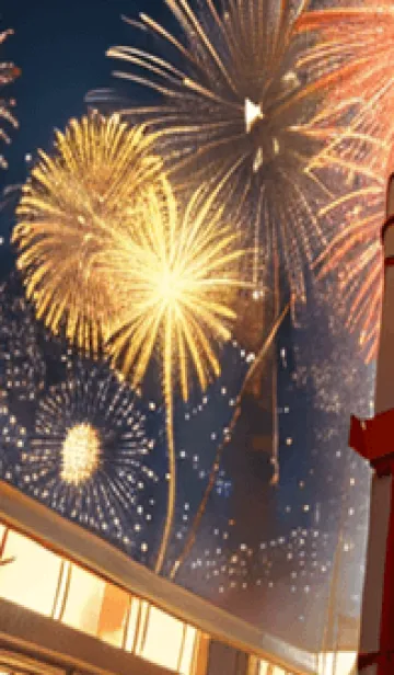 [LINE着せ替え] 夏夜のカケラ#IB022。の画像1