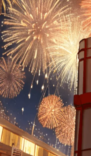 [LINE着せ替え] 夏夜のカケラ#IB012。の画像1