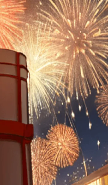 [LINE着せ替え] 夏夜のカケラ#IB011。の画像1