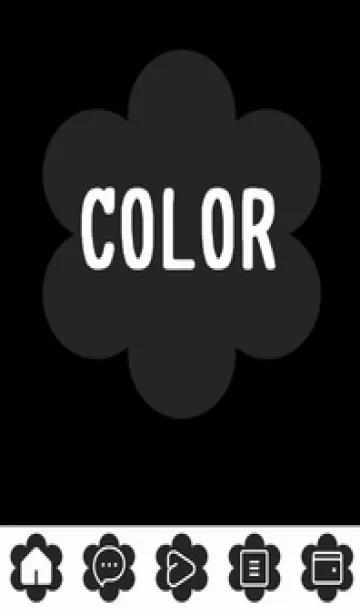 [LINE着せ替え] bw color C40の画像1