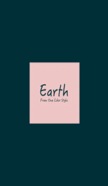 [LINE着せ替え] Earth /蒼黒の花の画像1