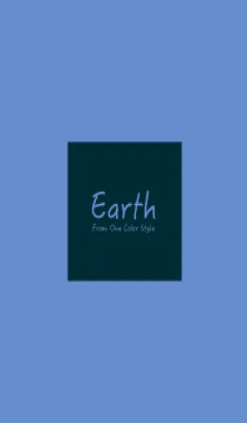 [LINE着せ替え] Earth /薄群青の画像1