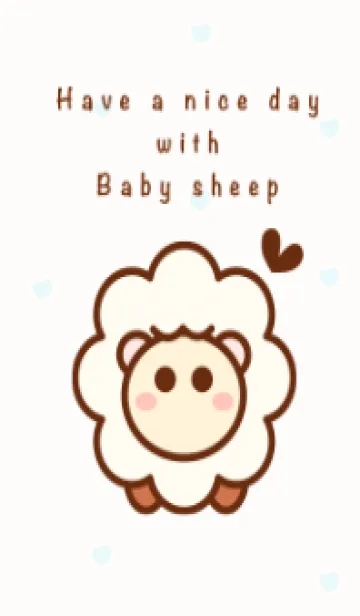 [LINE着せ替え] My baby sheep 2の画像1