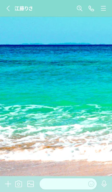 [LINE着せ替え] サーフ _28の画像2