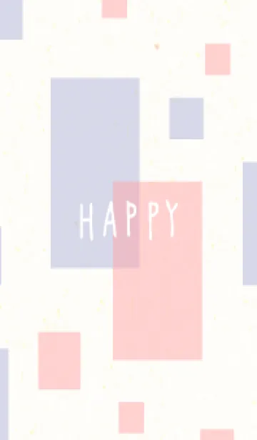 [LINE着せ替え] 2色の四角6の画像1