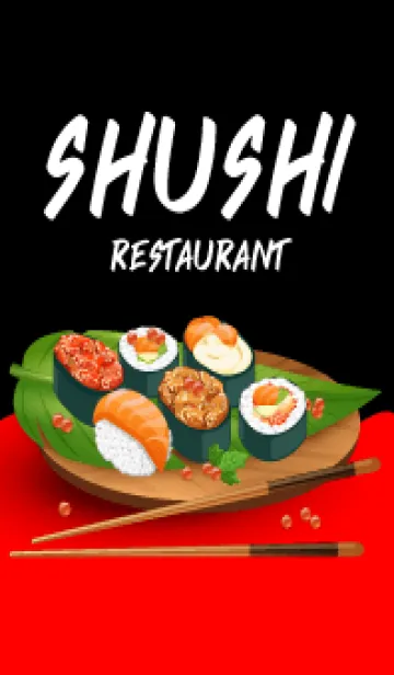 [LINE着せ替え] Shushi restauranrの画像1