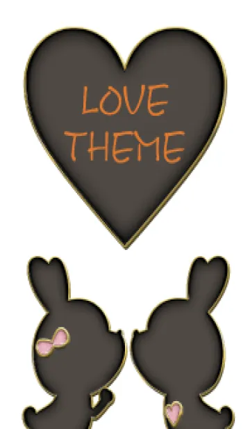 [LINE着せ替え] Enamel Pin LOVE THEME 132の画像1