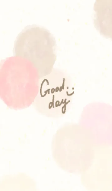 [LINE着せ替え] 水彩3つの丸13の画像1