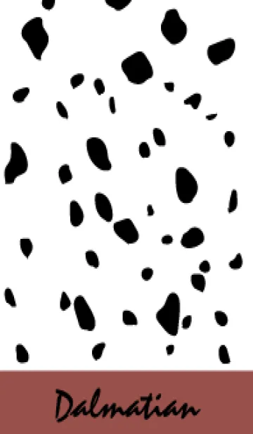 [LINE着せ替え] Dalmatian -小豆-の画像1