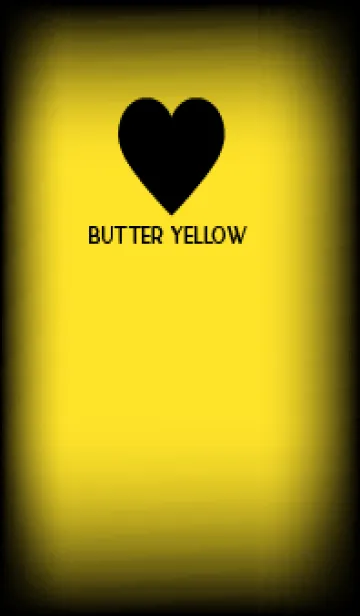 [LINE着せ替え] Black & Butter Yellow Theme V5 (JP)の画像1