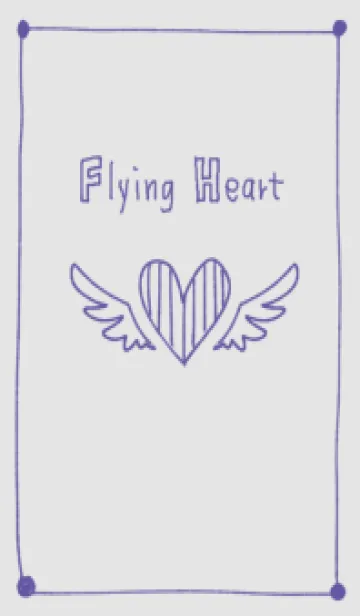 [LINE着せ替え] Fiying heart 3の画像1