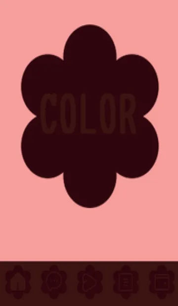 [LINE着せ替え] red color C36の画像1