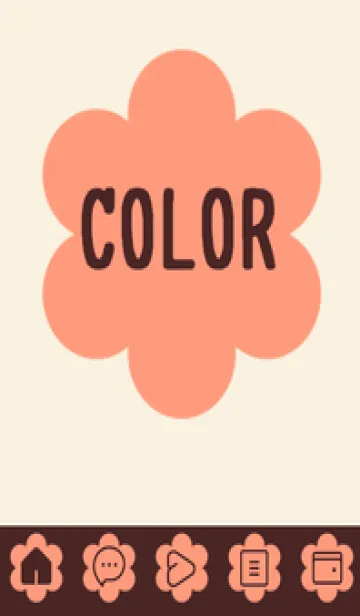 [LINE着せ替え] red color C40の画像1