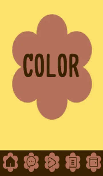 [LINE着せ替え] yellow color C36の画像1