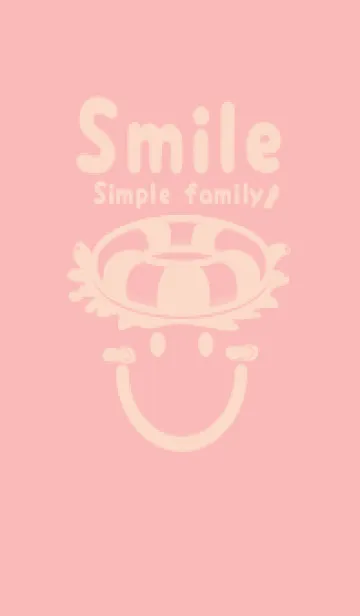 [LINE着せ替え] スマイル＆サマー 桜貝色の画像1