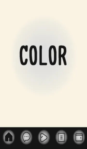 [LINE着せ替え] beige color D38の画像1