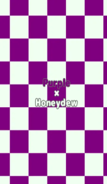[LINE着せ替え] パープル■ハニデュー.TKCの画像1