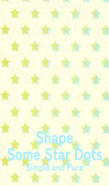 [LINE着せ替え] 星のドッドきせかえ Chart Trees Yellowの画像1