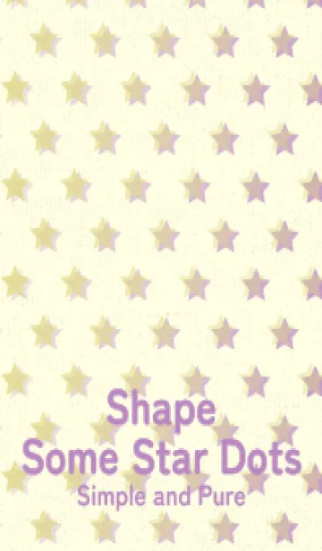 [LINE着せ替え] 星のドッドきせかえ 枯草色の画像1