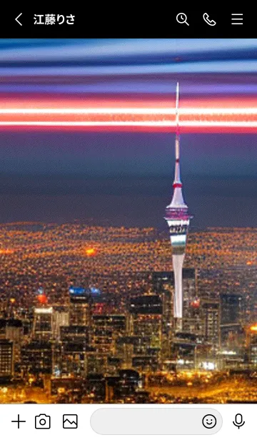 [LINE着せ替え] 夏夜のカケラ#ID027。の画像2