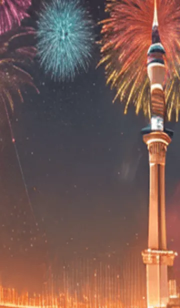 [LINE着せ替え] 夏夜のカケラ#IQ317。の画像1