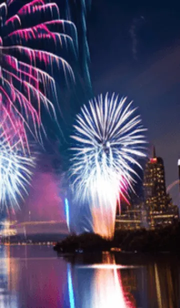 [LINE着せ替え] 夏夜のカケラ#ID020。の画像1