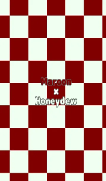 [LINE着せ替え] マルーン■ハニデュー.TKCの画像1