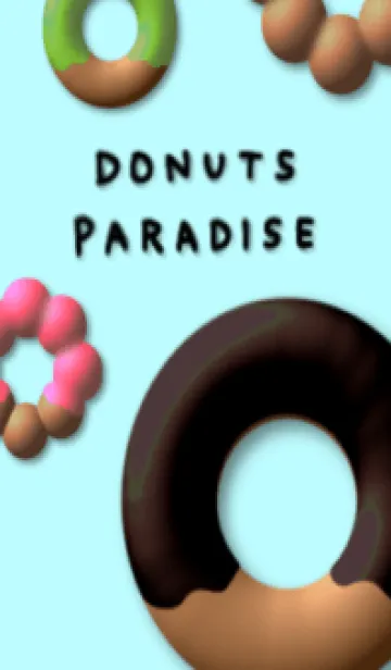 [LINE着せ替え] DONUTS PARADISEの画像1