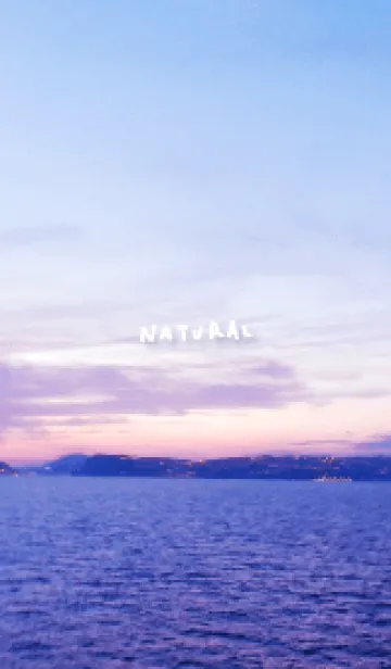 [LINE着せ替え] 夕日がきれい ピンク色28の画像1