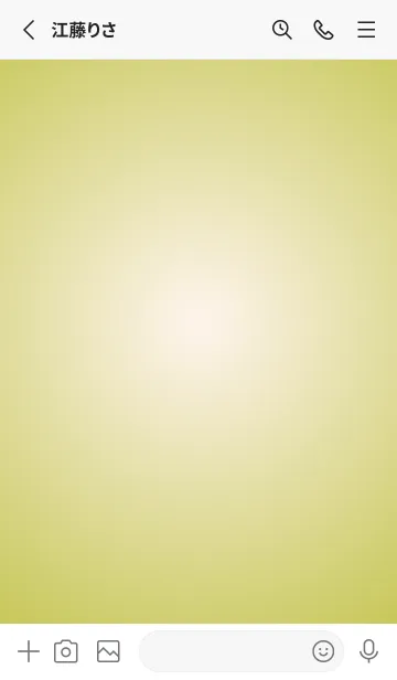 [LINE着せ替え] 貝殻色●くすみイエロー.TKCの画像2