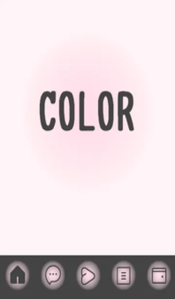 [LINE着せ替え] pink color D36の画像1