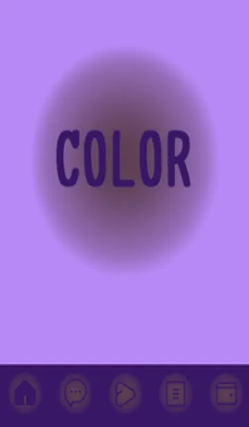 [LINE着せ替え] purple color D36の画像1