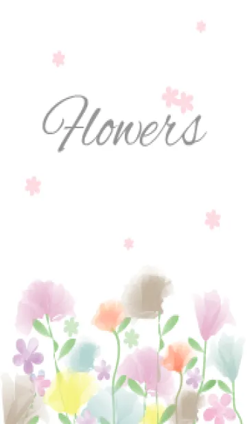 F l o w e r s - Pretty 43 -の着せ替えメイン画像