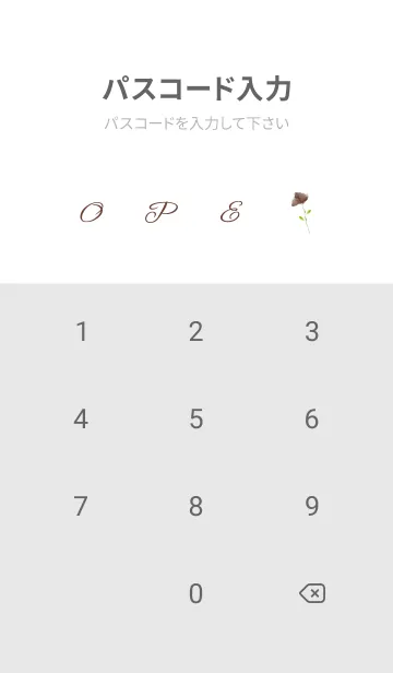 [LINE着せ替え] F l o w e r s - Pretty 43 -の画像4