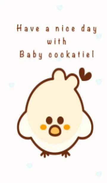 [LINE着せ替え] I love cockatiel 2の画像1