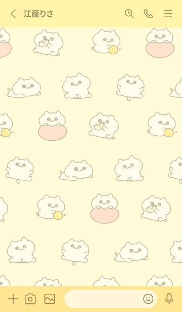 [LINE着せ替え] ◯ばぶいねこ◯の画像2