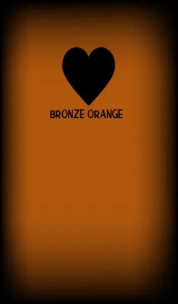 [LINE着せ替え] Black & Bronze Orange Theme V5 (JP)の画像1