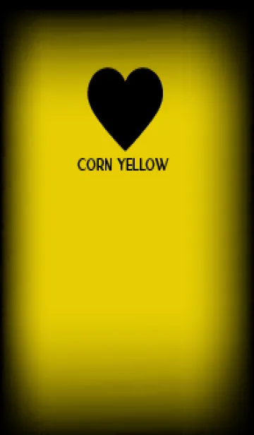 [LINE着せ替え] Black & Corn Yellow Theme V5 (JP)の画像1