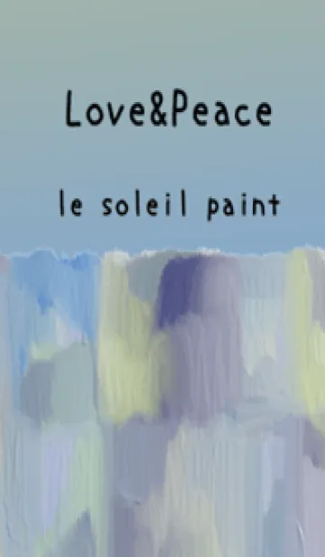 [LINE着せ替え] 油絵アート【le soleil paint 549】の画像1