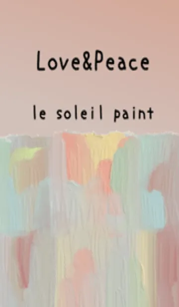 [LINE着せ替え] 油絵アート【le soleil paint 550】の画像1